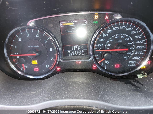 40063772 :رقم المزاد ، JF1VA1A69J8818976 vin ، 2018 Subaru Wrx مزاد بيع