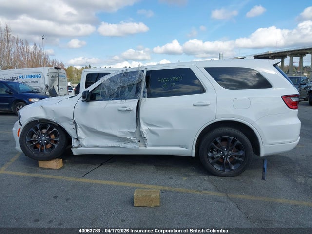 40063783 :رقم المزاد ، 1C4RDJDG9NC215374 vin ، 2022 Dodge Durango Gt مزاد بيع