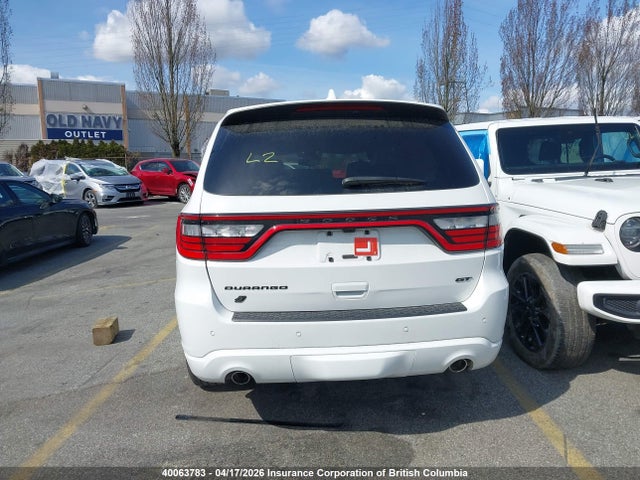 40063783 :رقم المزاد ، 1C4RDJDG9NC215374 vin ، 2022 Dodge Durango Gt مزاد بيع
