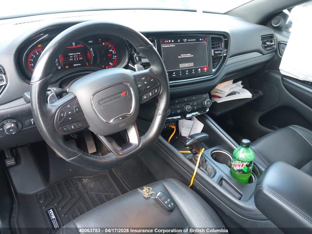 40063783 :رقم المزاد ، 1C4RDJDG9NC215374 vin ، 2022 Dodge Durango Gt مزاد بيع
