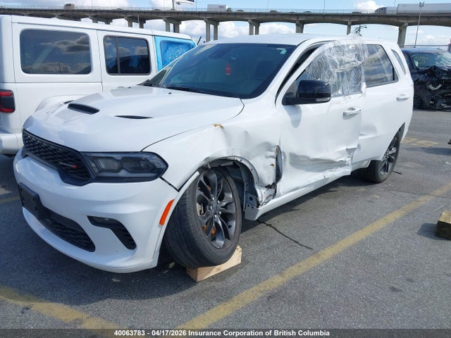 40063783 :رقم المزاد ، 1C4RDJDG9NC215374 vin ، 2022 Dodge Durango Gt مزاد بيع