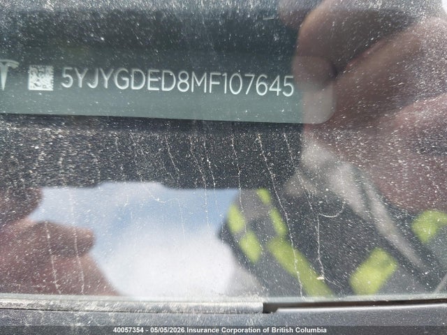 5YJYGDED8MF107645 Tesla Model Y