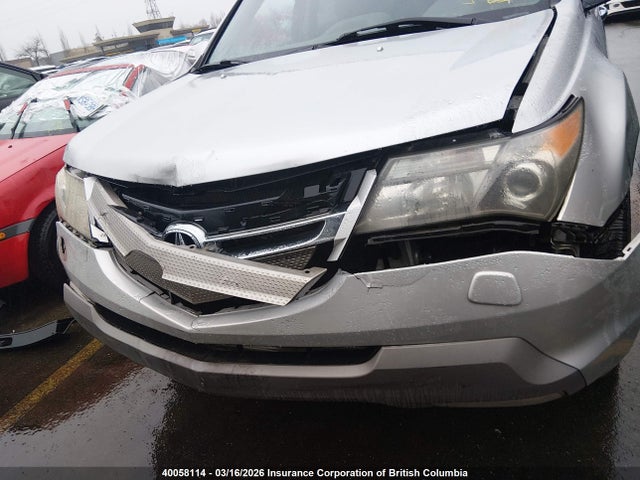 Продаж на аукціоні авто 2007 Acura Mdx Sport, vin: 2HNYD28847H004291, номер лоту: 40058114