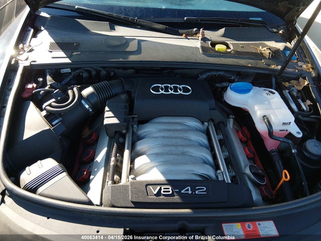 Продажа на аукционе авто 2005 Audi A6 4.2 Quattro, vin: WAUDL74F85N118885, номер лота: 40063414