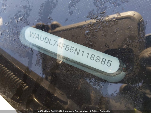 Продажа на аукционе авто 2005 Audi A6 4.2 Quattro, vin: WAUDL74F85N118885, номер лота: 40063414