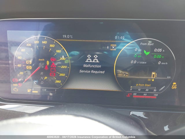 40063820 :رقم المزاد ، WDD1K6BBXKF085595 vin ، 2019 Mercedes-benz E Amg 53 مزاد بيع
