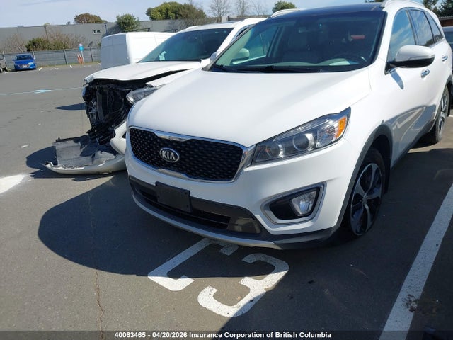 40063465 :رقم المزاد ، 5XYPHDA52GG056180 vin ، 2016 Kia Sorento Ex مزاد بيع