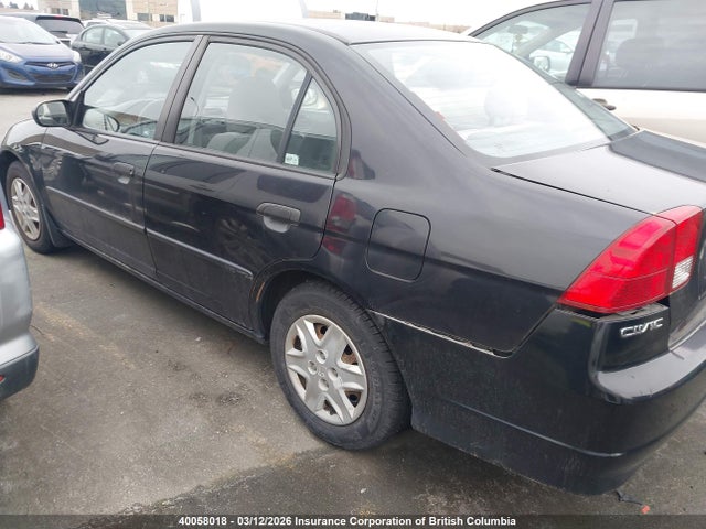 40058018 :رقم المزاد ، 2HGES163X5H018906 vin ، 2005 Honda Civic Dx Vp مزاد بيع