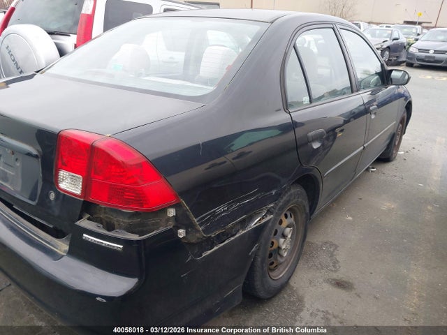 40058018 :رقم المزاد ، 2HGES163X5H018906 vin ، 2005 Honda Civic Dx Vp مزاد بيع