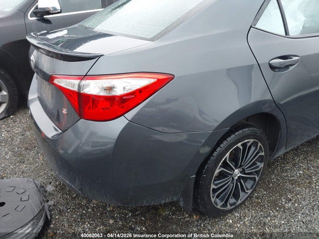 2015 Toyota Corolla L/le/le Pls/prm/s/s Pls მანქანა იყიდება აუქციონზე, vin: 2T1BURHE7FC317418, აუქციონის ნომერი: 40062063