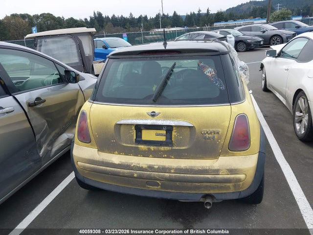 2002 Mini Cooper მანქანა იყიდება აუქციონზე, vin: WMWRC33422TC36648, აუქციონის ნომერი: 40059308