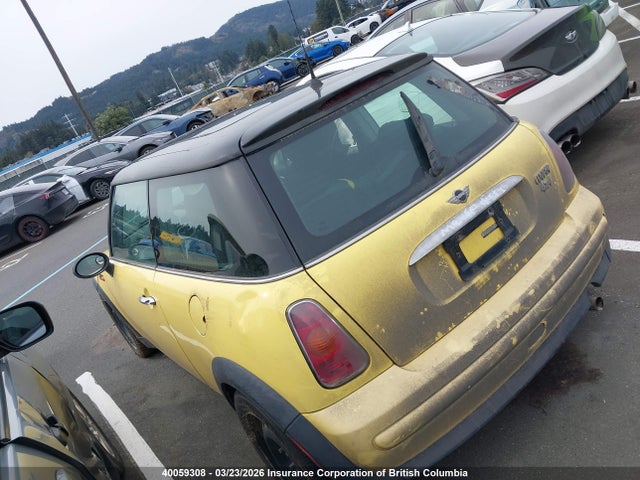 2002 Mini Cooper მანქანა იყიდება აუქციონზე, vin: WMWRC33422TC36648, აუქციონის ნომერი: 40059308