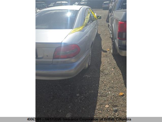 40063901 :رقم المزاد ، YV1NK53D61J026426 vin ، 2001 Volvo C70 مزاد بيع