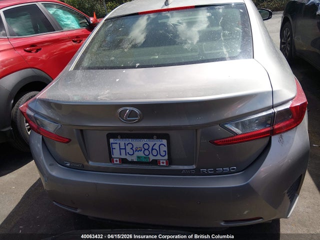 Aukcja sprzedaży 2015 Lexus Rc 350, vin: JTHSE5BC5F5000939, numer aukcji: 40063432