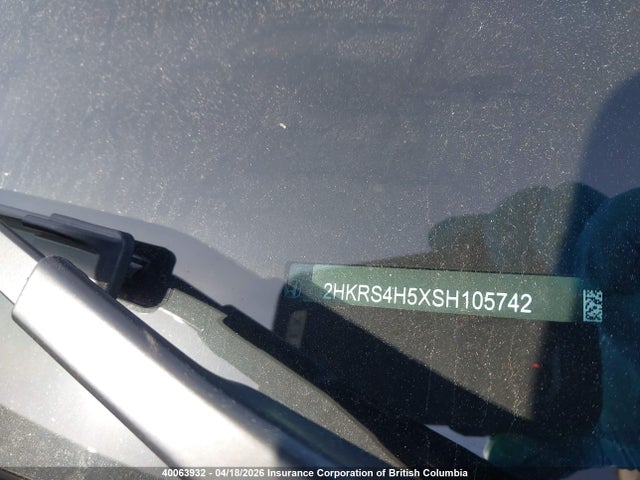 2HKRS4H5XSH105742 Honda CR-V