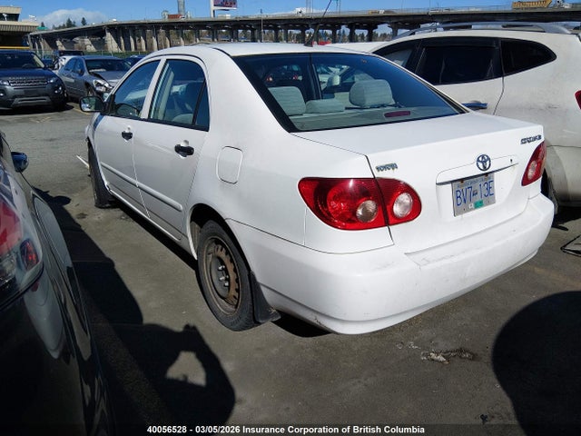 2008 Toyota Corolla Ce/le/s მანქანა იყიდება აუქციონზე, vin: 2T1BR32E28C913269, აუქციონის ნომერი: 40056528
