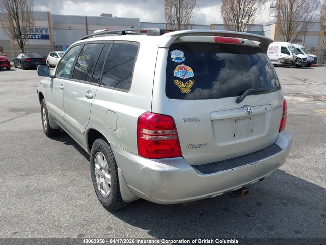 2003 Toyota Highlander Limited მანქანა იყიდება აუქციონზე, vin: JTEHF21A830109875, აუქციონის ნომერი: 40063950