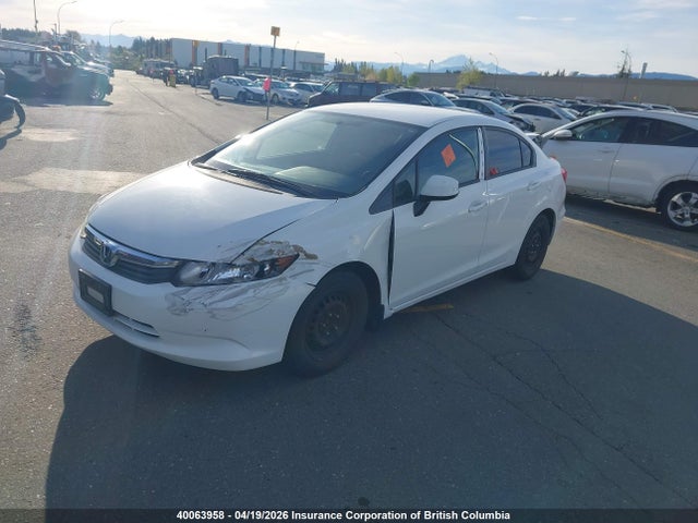 40063958 :رقم المزاد ، 2HGFB2F42CH109684 vin ، 2012 Honda Civic مزاد بيع