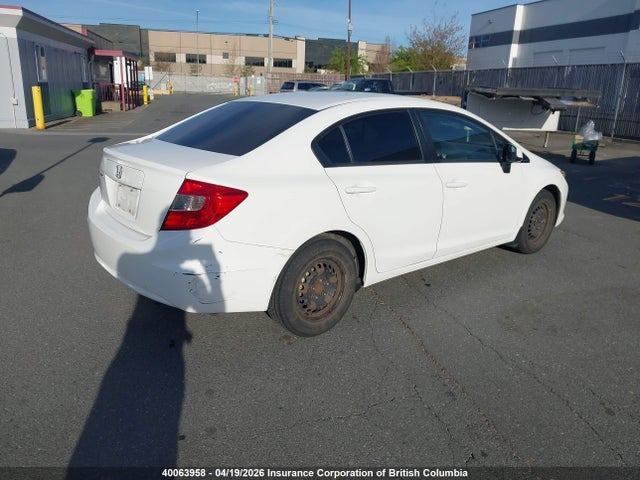 40063958 :رقم المزاد ، 2HGFB2F42CH109684 vin ، 2012 Honda Civic مزاد بيع
