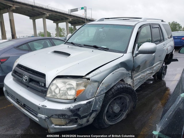 2004 Toyota 4runner Sr5/sport მანქანა იყიდება აუქციონზე, vin: JTEBT14R040028719, აუქციონის ნომერი: 40063098