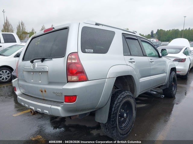 2004 Toyota 4runner Sr5/sport მანქანა იყიდება აუქციონზე, vin: JTEBT14R040028719, აუქციონის ნომერი: 40063098