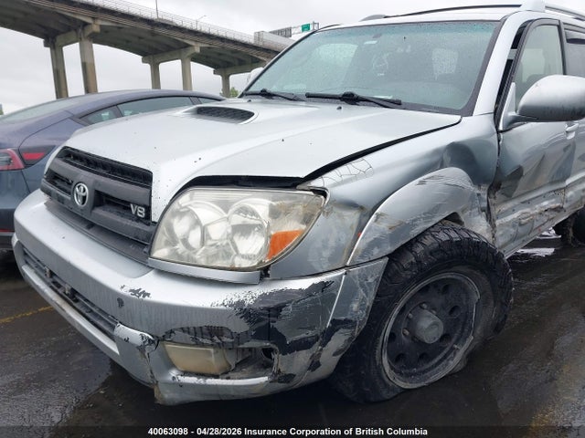 2004 Toyota 4runner Sr5/sport მანქანა იყიდება აუქციონზე, vin: JTEBT14R040028719, აუქციონის ნომერი: 40063098
