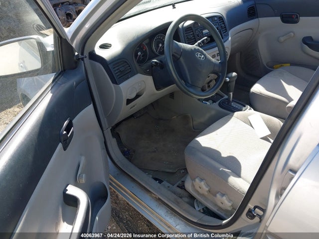 2006 Hyundai Accent Gls მანქანა იყიდება აუქციონზე, vin: KMHCN45C16U037161, აუქციონის ნომერი: 40063967