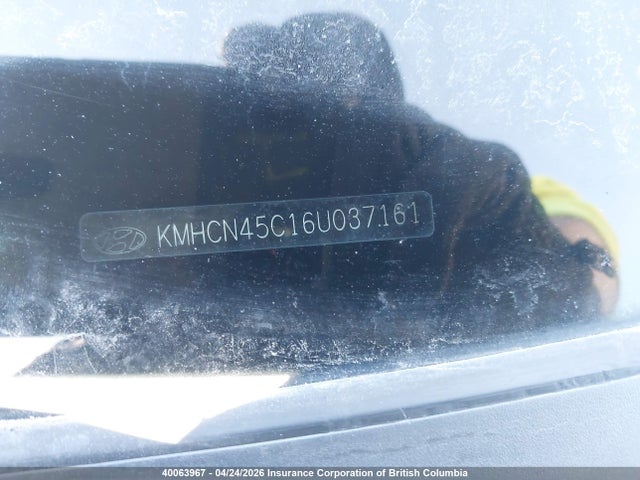 2006 Hyundai Accent Gls მანქანა იყიდება აუქციონზე, vin: KMHCN45C16U037161, აუქციონის ნომერი: 40063967