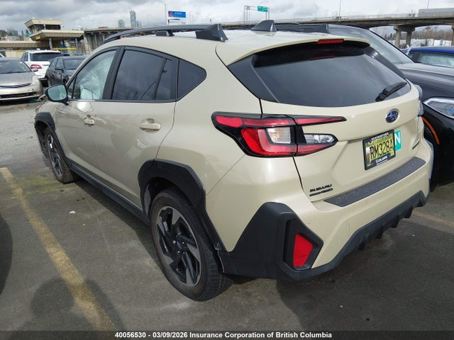 Aukcja sprzedaży 2026 Subaru Crosstrek Limited, vin: JF2GUHNC2T8202639, numer aukcji: 40056530