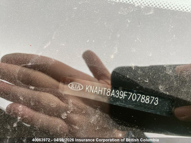 KNAHT8A39F7078873 KIA Rondo
