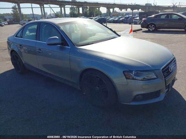 40063980 :رقم المزاد ، WAULK68K09N039233 vin ، 2009 Audi A4 مزاد بيع