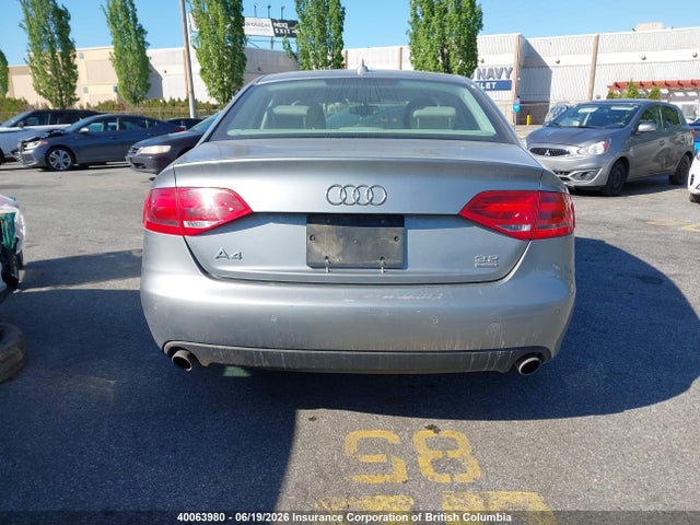 2009 Audi A4 მანქანა იყიდება აუქციონზე, vin: WAULK68K09N039233, აუქციონის ნომერი: 40063980