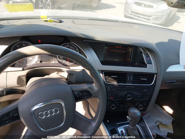 2009 Audi A4 მანქანა იყიდება აუქციონზე, vin: WAULK68K09N039233, აუქციონის ნომერი: 40063980