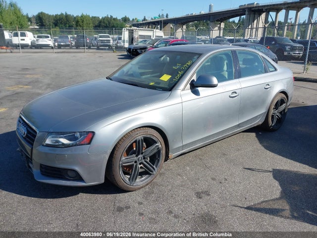 2009 Audi A4 მანქანა იყიდება აუქციონზე, vin: WAULK68K09N039233, აუქციონის ნომერი: 40063980