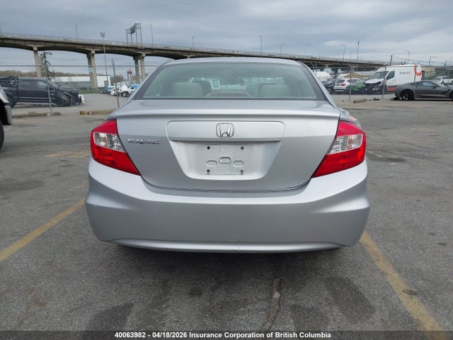 Aukcja sprzedaży 2012 Honda Civic, vin: 2HGFB2F51CH115968, numer aukcji: 40063982