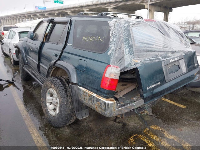 1998 Toyota 4runner Limited მანქანა იყიდება აუქციონზე, vin: JT3HN87R9W9013345, აუქციონის ნომერი: 40060441