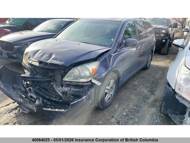 Продаж на аукціоні авто 2005 Honda Odyssey Ex, vin: 5FNRL38485B059197, номер лоту: 40064025