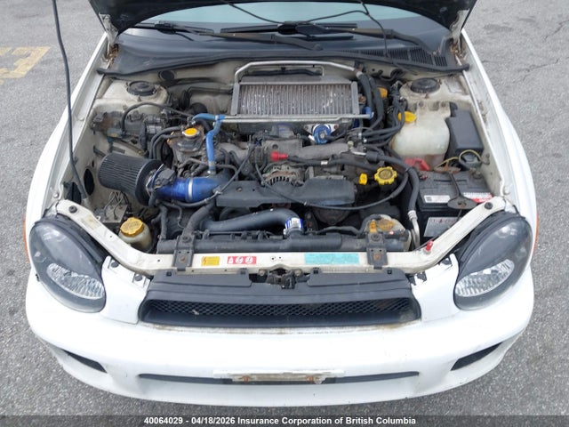 Aukcja sprzedaży 2002 Subaru Impreza Wrx, vin: JF1GD29622G501283, numer aukcji: 40064029