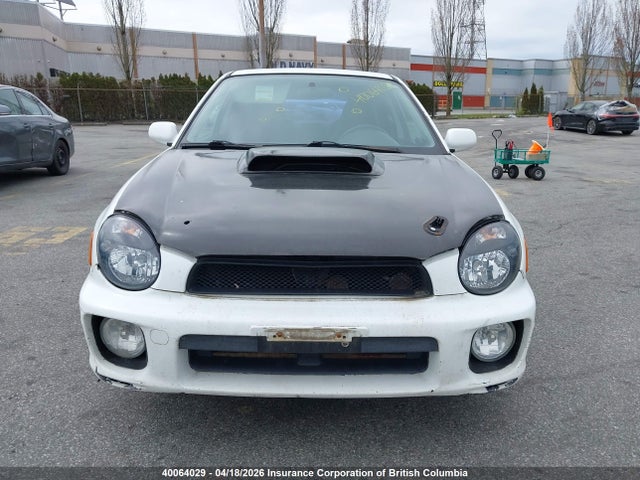 Aukcja sprzedaży 2002 Subaru Impreza Wrx, vin: JF1GD29622G501283, numer aukcji: 40064029