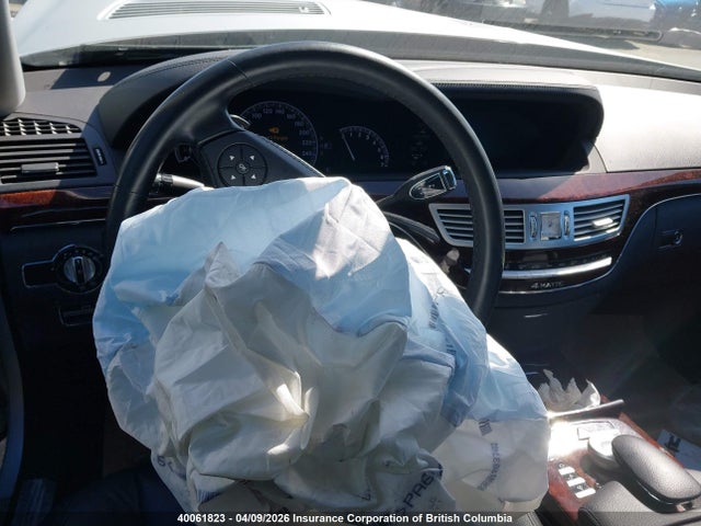 Aukcja sprzedaży 2012 Mercedes-benz S 550 4matic, vin: WDDNF9EB5CA489423, numer aukcji: 40061823