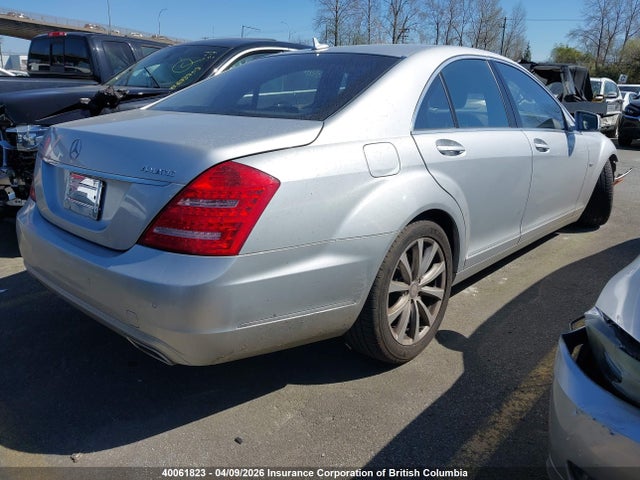 Aukcja sprzedaży 2012 Mercedes-benz S 550 4matic, vin: WDDNF9EB5CA489423, numer aukcji: 40061823