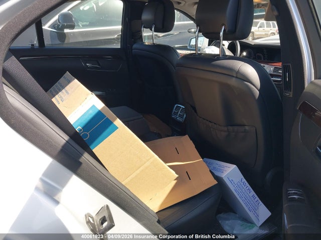 Aukcja sprzedaży 2012 Mercedes-benz S 550 4matic, vin: WDDNF9EB5CA489423, numer aukcji: 40061823