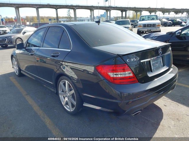 40064033 :رقم المزاد ، WDDGF8JB7DA753154 vin ، 2013 Mercedes-benz C 350 4matic مزاد بيع