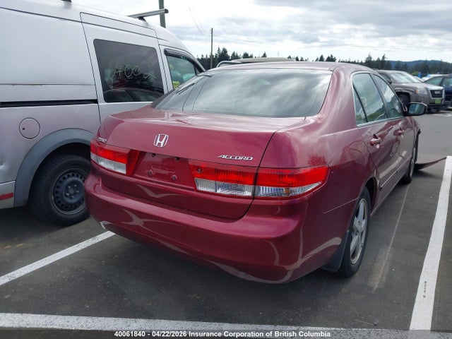 Aukcja sprzedaży 2003 Honda Accord Ex, vin: 1HGCM56603A810724, numer aukcji: 40061840