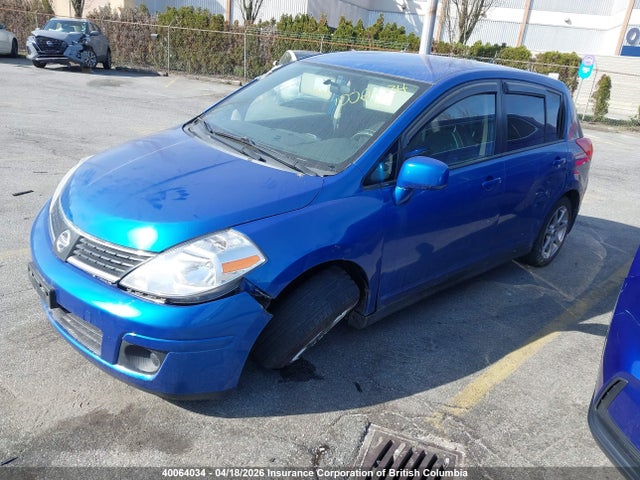 2007 Nissan Versa მანქანა იყიდება აუქციონზე, vin: 3N1BC13E67L368244, აუქციონის ნომერი: 40064034