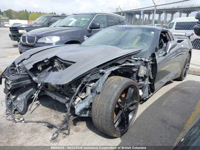 2015 Chevrolet Corvette Stingray Z51 3lt მანქანა იყიდება აუქციონზე, vin: 1G1YL2D70F5120415, აუქციონის ნომერი: 40064035