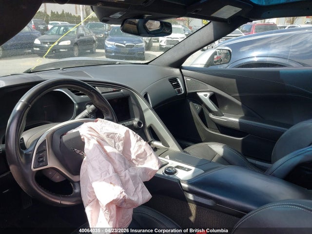 2015 Chevrolet Corvette Stingray Z51 3lt მანქანა იყიდება აუქციონზე, vin: 1G1YL2D70F5120415, აუქციონის ნომერი: 40064035