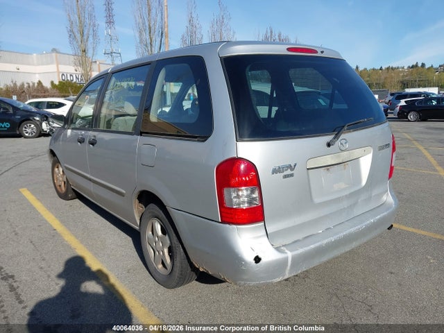 40064036 :رقم المزاد ، JM3LW28G410214054 vin ، 2001 Mazda Mpv Wagon مزاد بيع