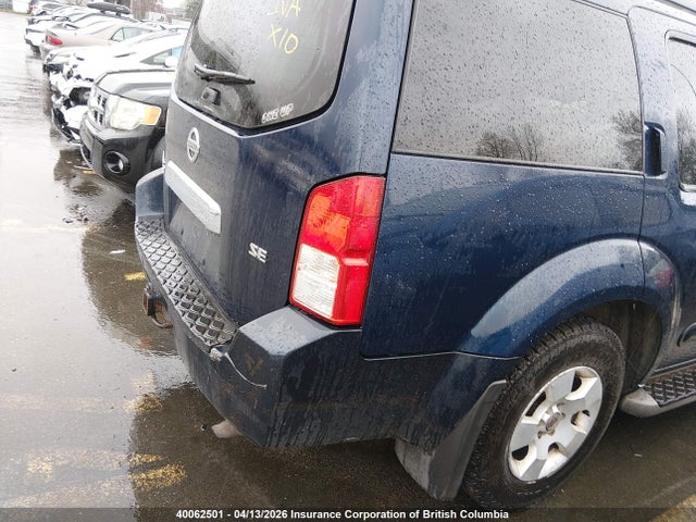 Aukcja sprzedaży 2006 Nissan Pathfinder Le/se/xe, vin: 5N1AR18W86C678166, numer aukcji: 40062501
