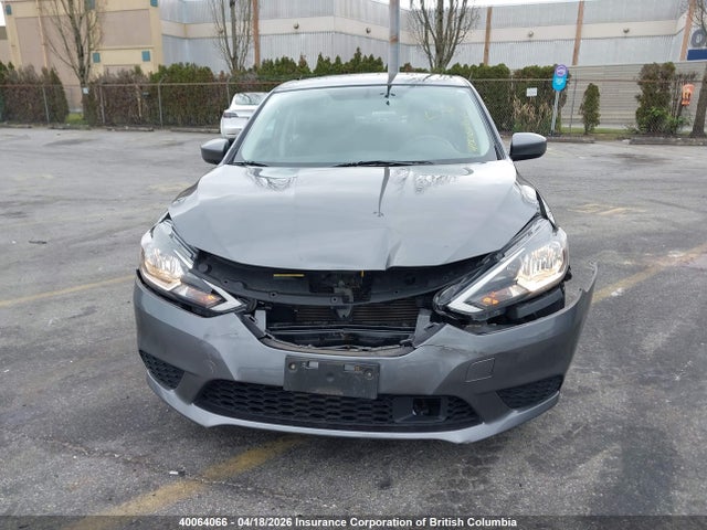 2018 Nissan Sentra S/sv/sr/sl მანქანა იყიდება აუქციონზე, vin: 3N1AB7AP1JY325172, აუქციონის ნომერი: 40064066